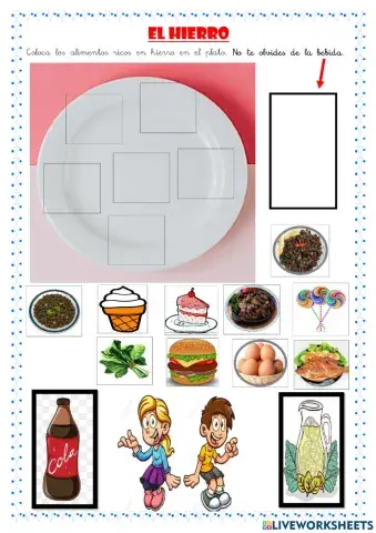 Alimentos ricos en hierro