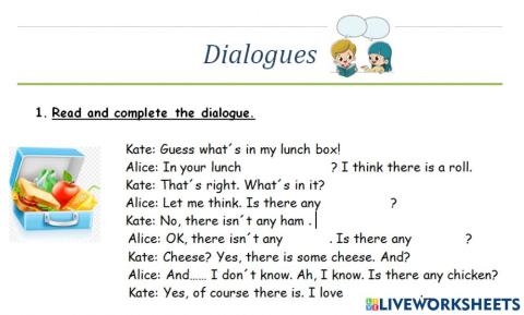 Dialogues Some Any