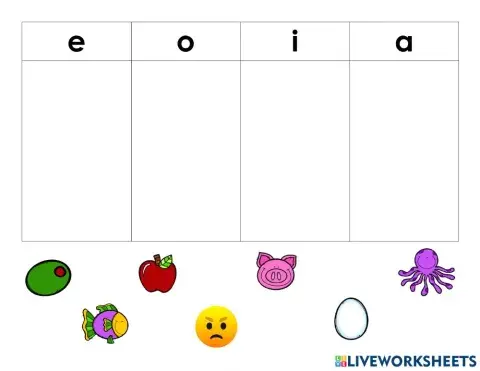 Review short vowels
