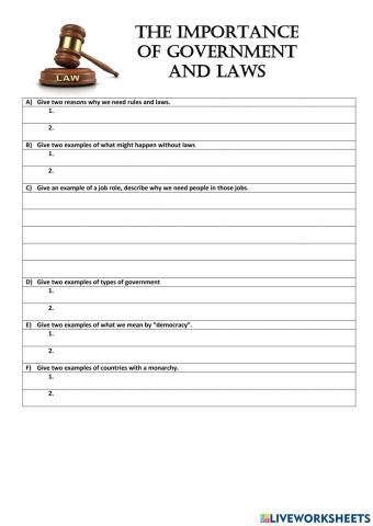 Government and Society