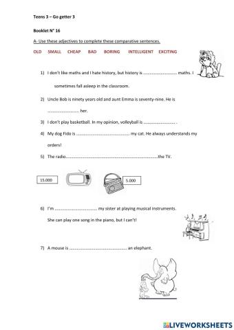 Teens 3 - Booklet 16