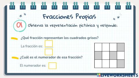 Fracciones Propias