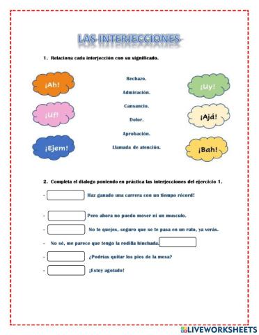 Interjecciones