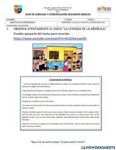 Leyenda de la Añañuca