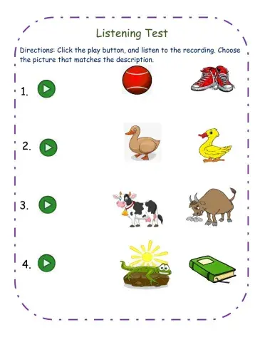 Listening for Description 2