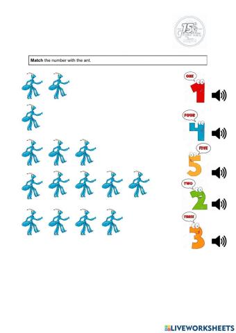 Numbers and ants