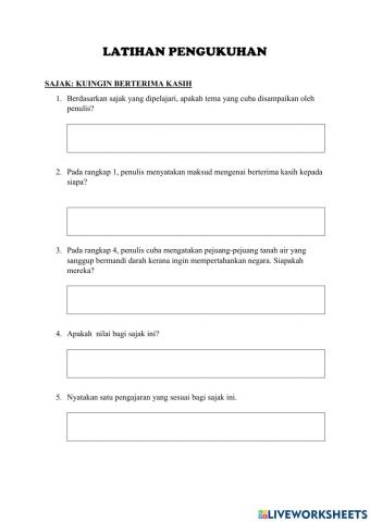 Sajak: Kuingin Berterima Kasih