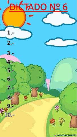 Dictado 6