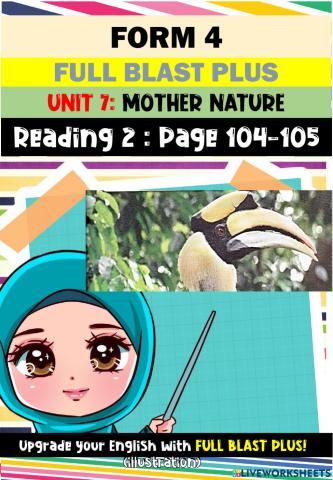 Full Blast Unit 7 (page 104-105: READING 2)
