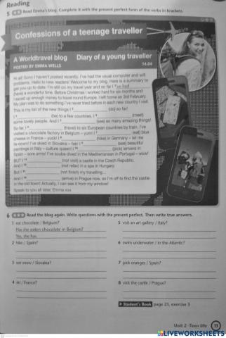 Present Perfect Simple