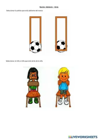 Nocion adelante - atras