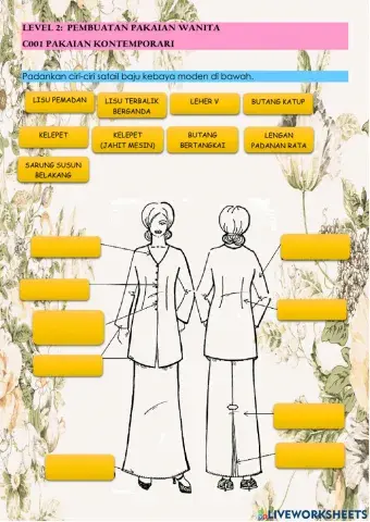 LEVEL 2 CO01 KEBAYA MODEN