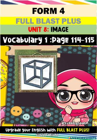 Full Blast Unit 8 (page 114-115: VOCABULARY 1)