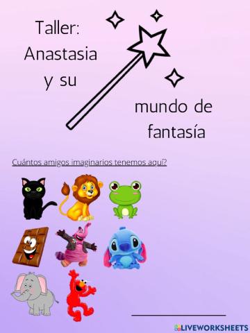 Anastasia y su mundo de fantasia