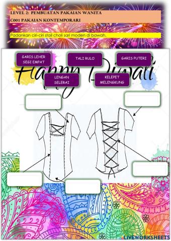 Level 2 CO01 CHOLI SARI