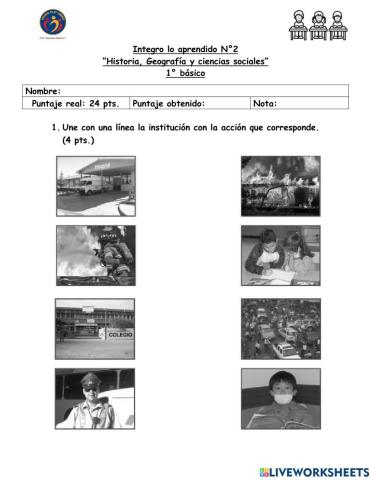 Evaluación de historia 2