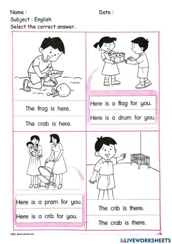 Initial consonant blend