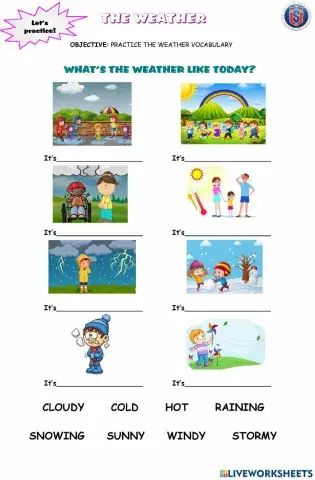 Let's practice: The Weather