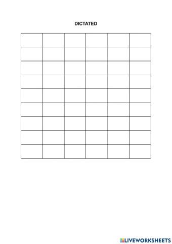 Dictated primary school