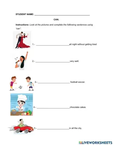 Can. Affirmative sentences