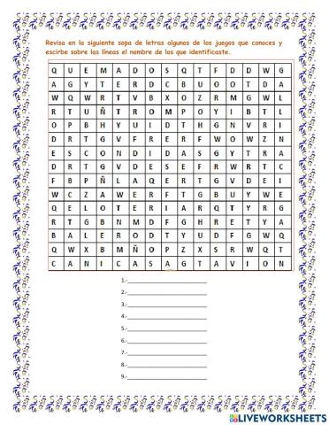 Juegos tradicionales