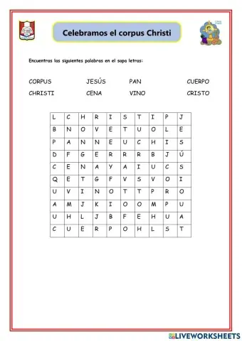 Celebramos el corpus christi