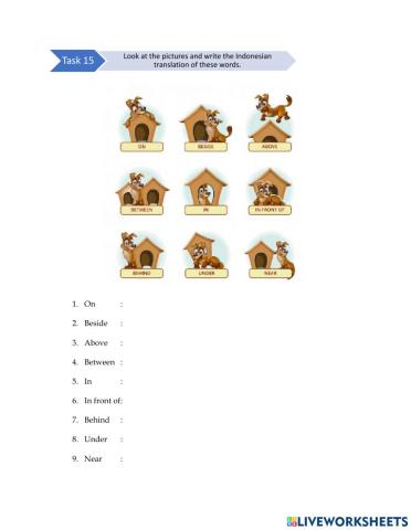 Unit 6 (Picnic) - Task 15