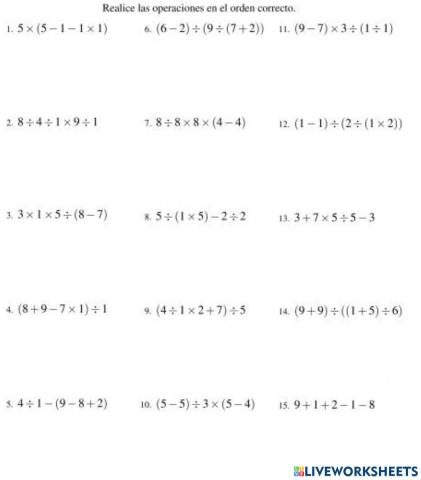 Operaciones combinadas  sarta 4