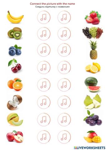 Fruit names