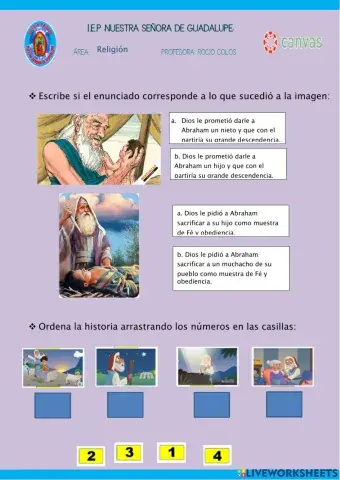 Conocinedo la historia de Abraham