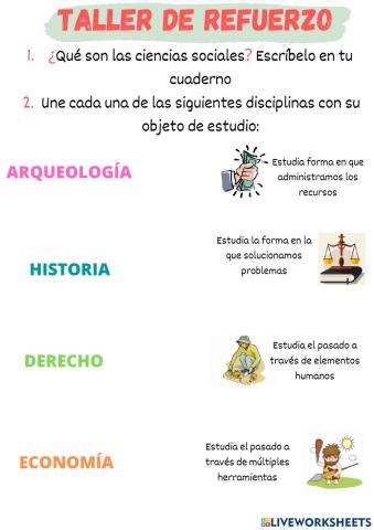 Las ciencias sociales