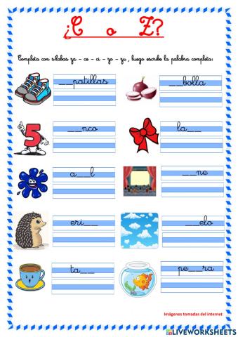 ¿Con -C- o con -Z-?