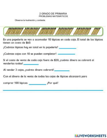 Problemas con multiplicaciones
