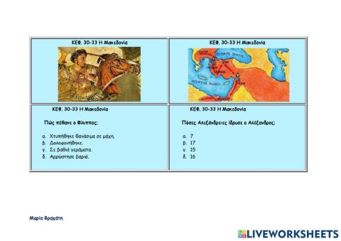 Η Μακεδονία – κεφ.30 – 33