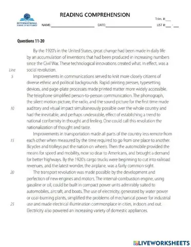 Reading Comprehension Toefl2