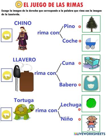 Juego de Rimas
