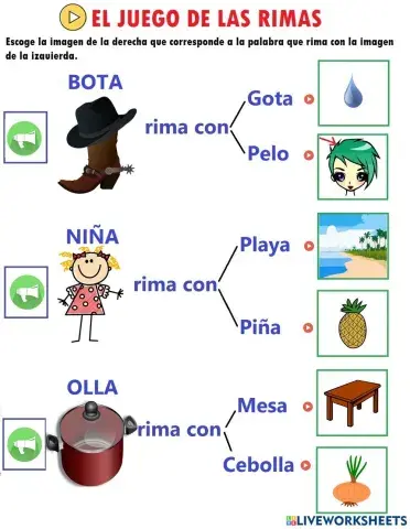 Juego de Rimas 2