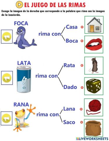 Juego de Rimas 3