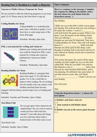 CELPIP Reading Test 7 Part 2