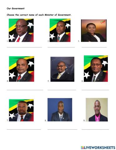 Government Ministers