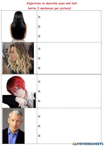 Adjective to describe