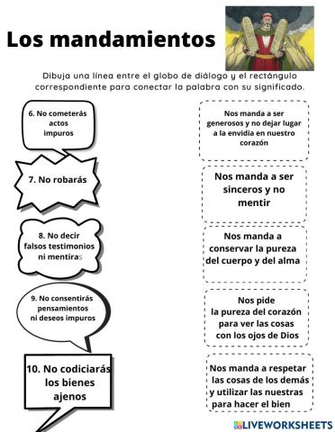 Los mandamientos