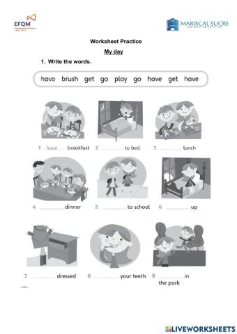 Daily routines and Time