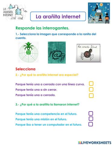 La arañita interneth