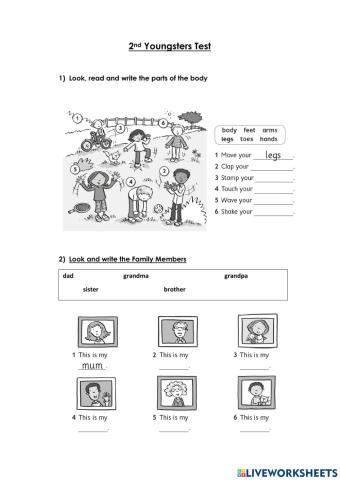 2ND YOUNGSTERS TEST   2