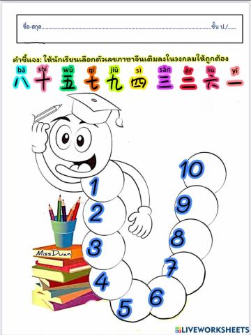 P.2 Chinese1 Miss Duan