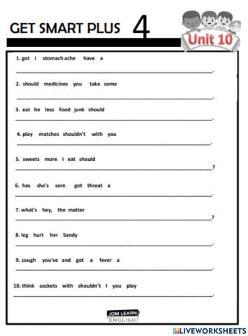 Get Smart Plus 4 - Unit 10