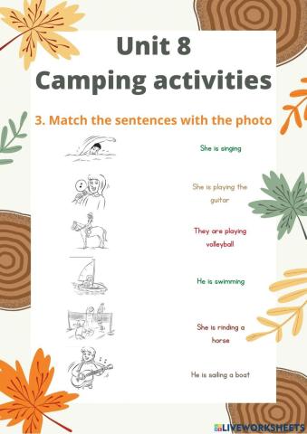 Camping activities 2