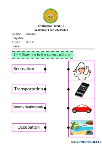 Science evaluation term 2
