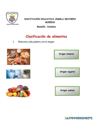 Los alimentos